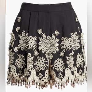 KOBI HALPERIN Annabel Embroidered Shorts